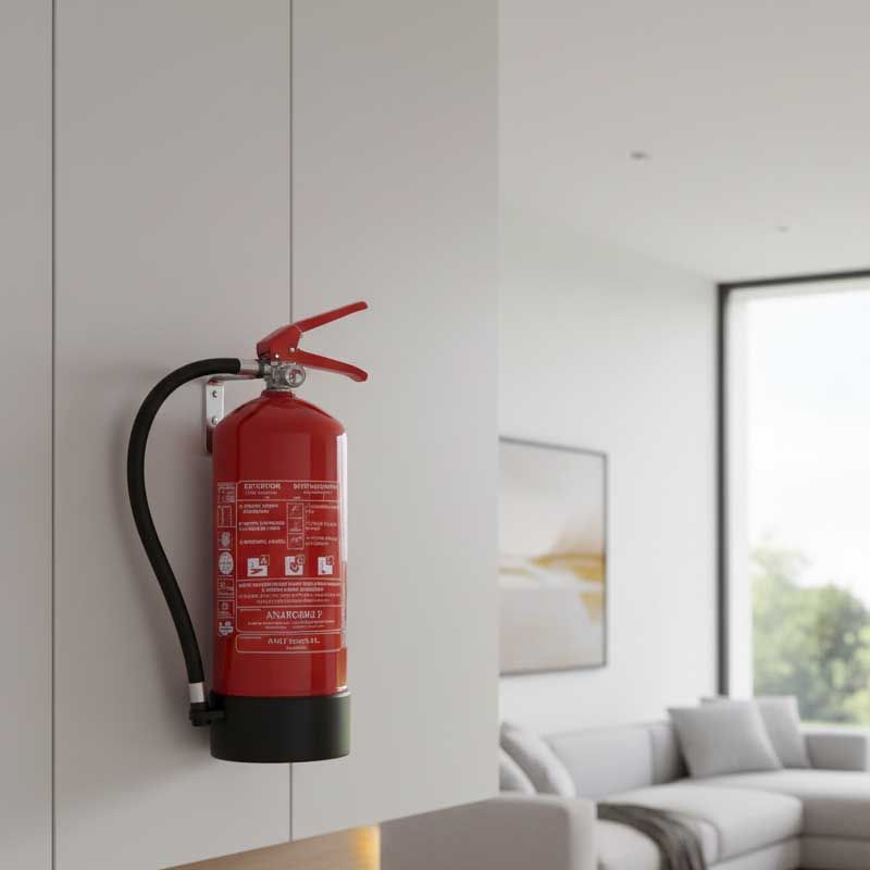 Extintor ABC 6 kg Anaf Group Alta Eficacia 34A 233B C - Imagen 2