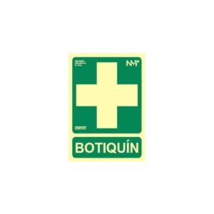 Señal botiquin homologada